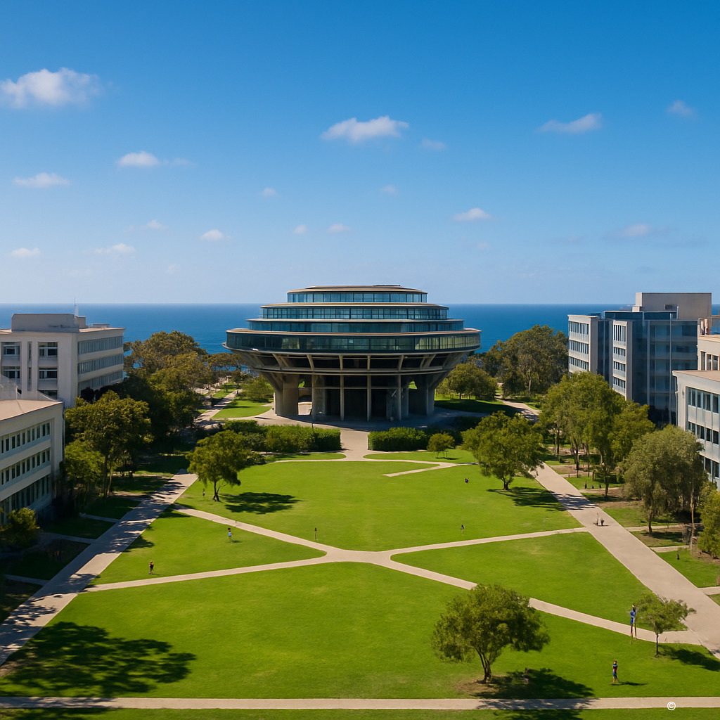 加州大学圣地亚哥分校校园全景
