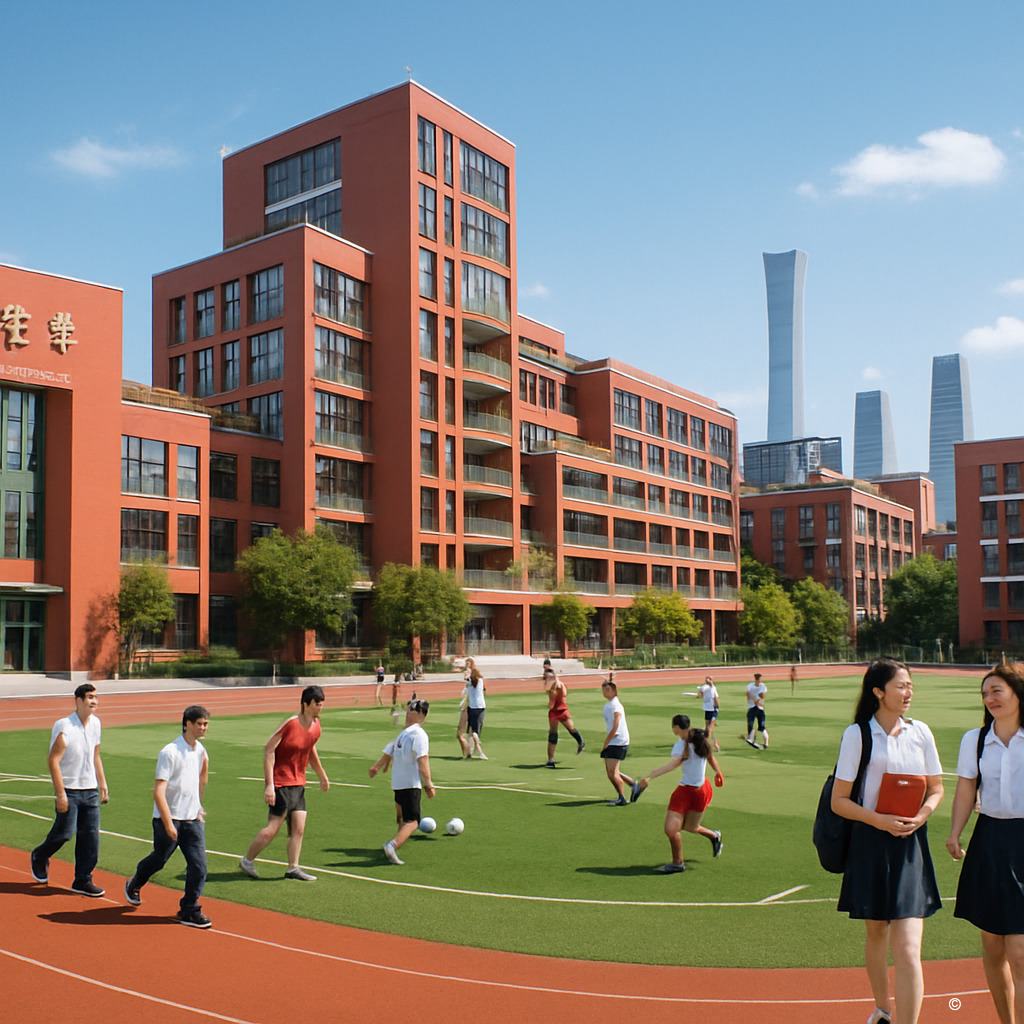 北京一零一中学全景,展现学术实力与国际升学优势