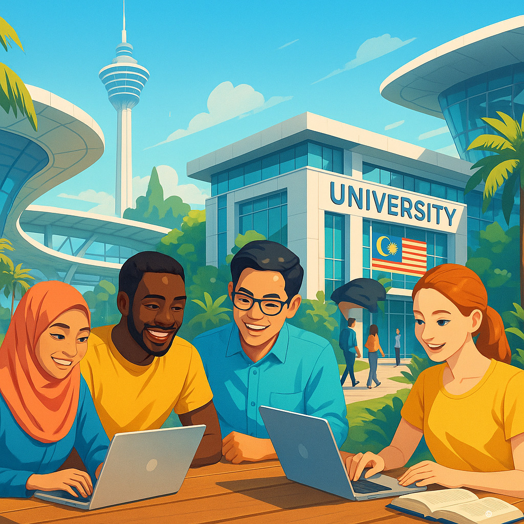 马来西亚英迪大学校园国际化教育场景