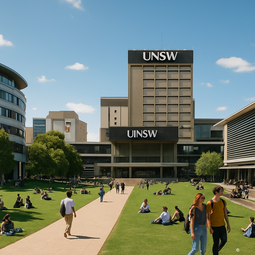 新南威尔士大学校园全景图